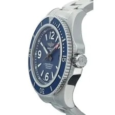 Breitling A17367 Superocean Stainless Steel 44mm Blue Dial Automatic 2