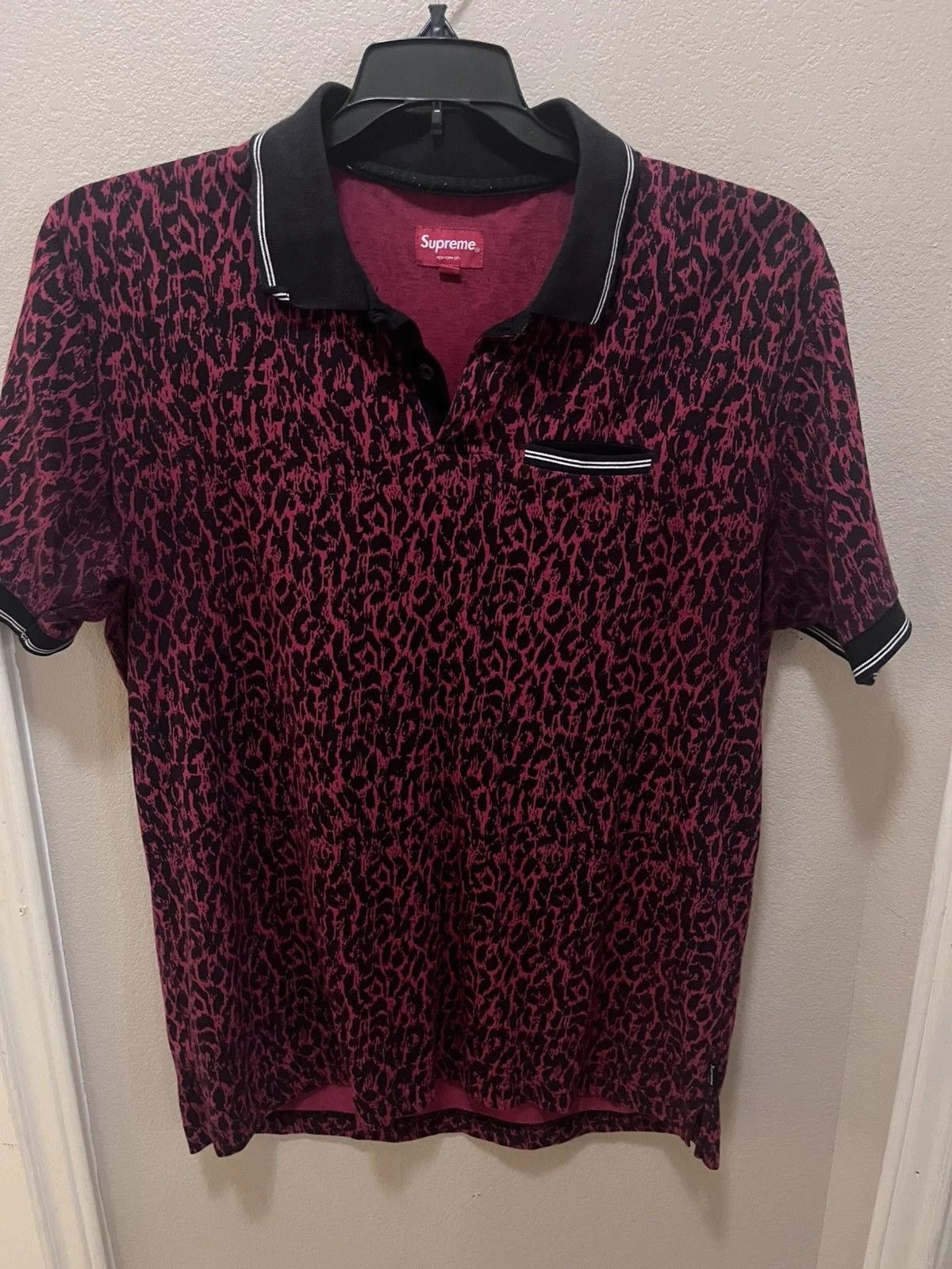 Supreme — Supreme Leopard Polo — streetwear — resale