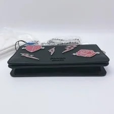 Prada Long Envelope Chain Heart Lightning 3