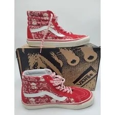 Vans Sk8-Hi 38 Reissue 50th Anniversary Pirate Santa Skulls 11 3