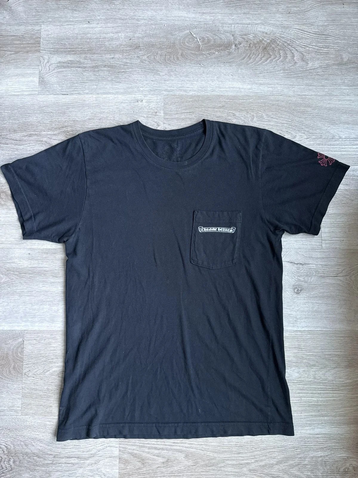 Chrome Hearts — Hearts NYC Scroll Tee Size M Preowned — streetwear — resale