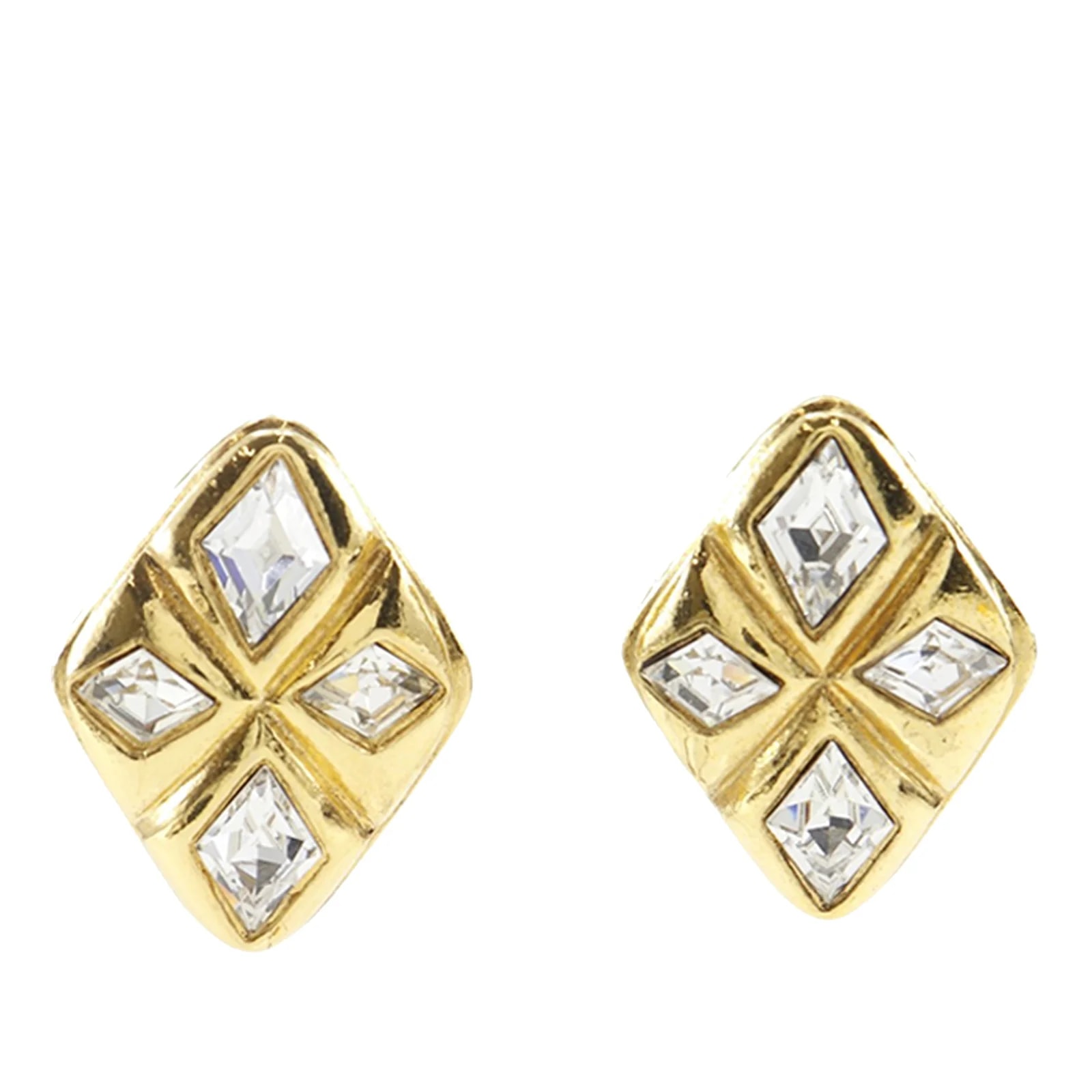 Chanel — Strass Shape Clip on — Jewelry — resale