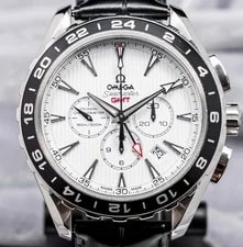 Omega Seamaster Aqua Terra 150M GMT 44mm White Dial Paper 231.13.44.52.04.001 2