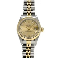 Rolex — Rolex Datejust 69173G Champagne/diamond 743687 — Watch — resale