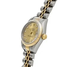 Rolex Datejust 69173G Champagne/diamond 743687 2