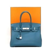 Hermès — Hermes 30cm Birkin in Bosphore With Hardware 152888970 — Handbag — resale