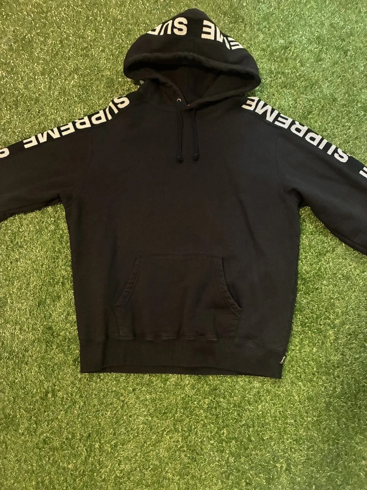 Supreme Metallic Rib Hooded Sweatshirt 2