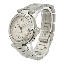 Cartier Pasha C GMT W31029M7 Automatic Stainless Steel Silver 3