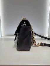 Gucci Chevron GG Marmont Chain Flap Crossbody 3