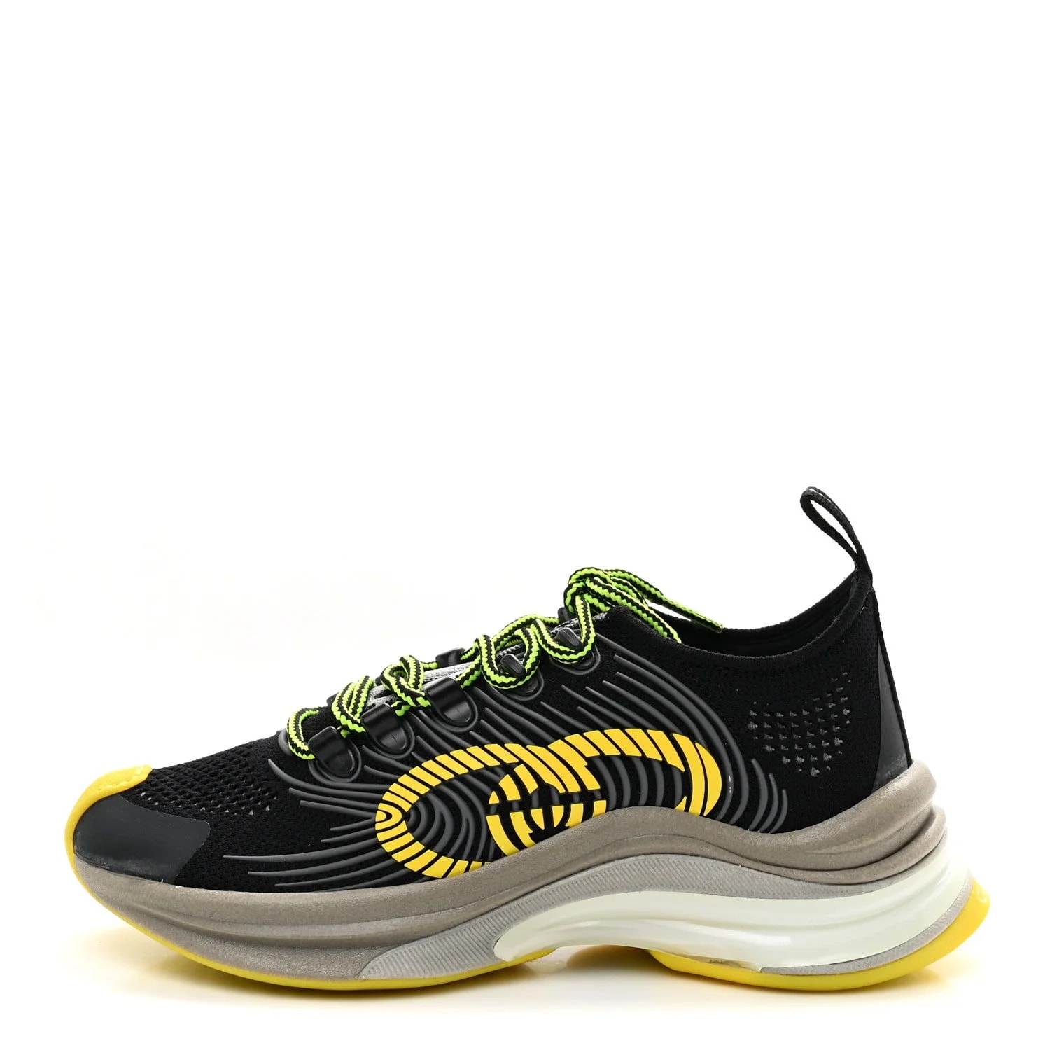 Gucci — Technical Fabric Waves Gucci Run 35.5 Giallo — Sneaker — resale