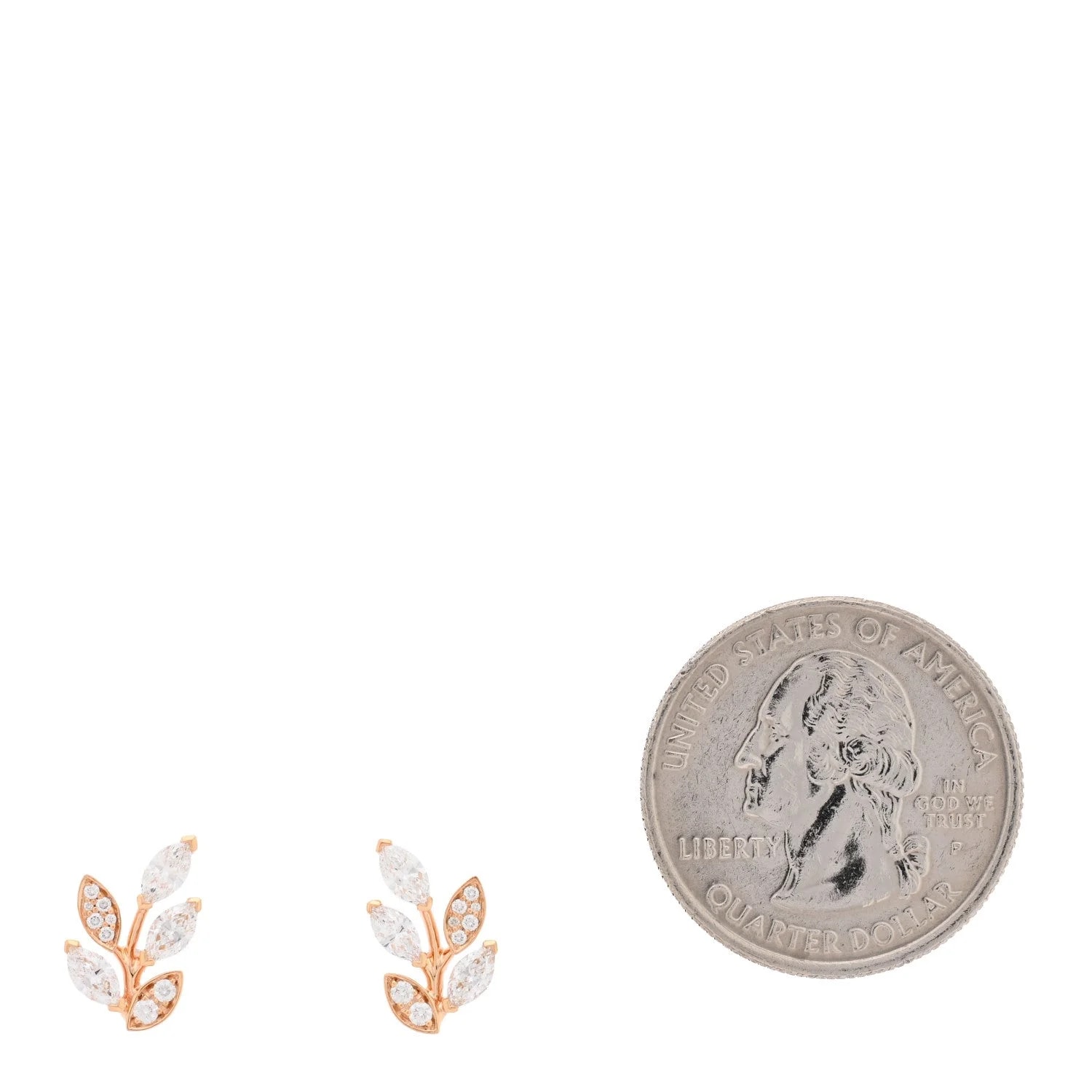 18K Rose Gold Small Victoria Vine 2