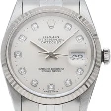 Rolex — Rolex Datejust 10P Diamond 16234G(U) K18WG/Stainless Steel mensW... — Watch — resale