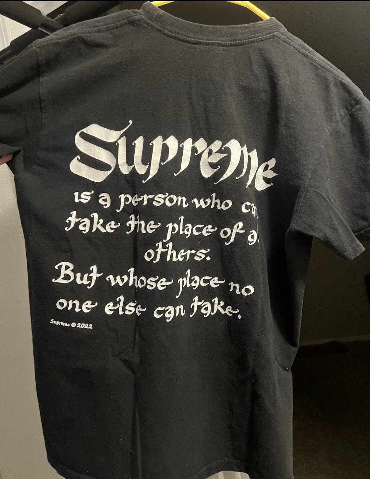 Supreme — Supreme Graphic Logo Shirt — streetwear — resale