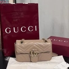 Gucci GG Marmont Spring Clip Flap V Mini - Unused #LNH9VR 4