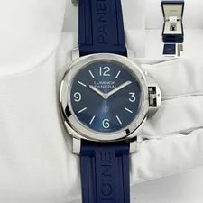 Panerai — 2025 Panerai Luminor Base Logo PAM01623 44MM Blue Stainless Steel Box Papers — Watch — resale