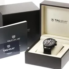 TAG Heuer — TAG Heuer Carrera Caliber 02 CBG2090.BH0661 44mm Ceramic/SS Black Skeleton #C043 — Watch — resale
