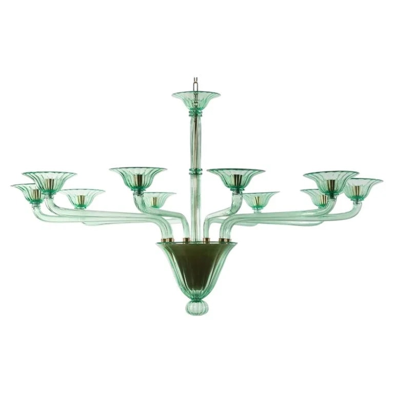 Bottega Veneziana — Verde Moderno Green Glass — Lighting — resale