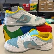 Nike SB Dunk Low Pro FTC Lagoon Pulse DH7687-400 Size 10.5 2