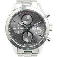 Carrera — TAGHeuer Carrera JM Fangio Caliber 16 Tachymeter Stainless Steel — Watch — resale