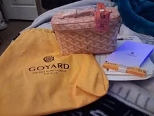Goyard Zip Vanity Top Handle W Detachable Strap Dust 2