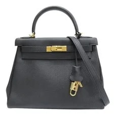 Noir — Hermes Kelly 28 — Handbag — resale