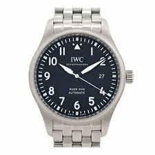 IWC — IWC Pilot's Mark Xviii IW327015 Stainless Steel 40mm Black Dial #TSW162 — Watch — resale