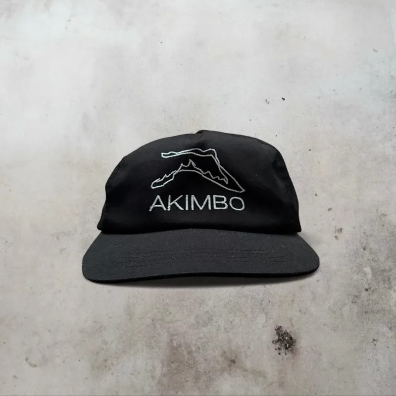 Akimbo Club 5 Panel Logo Hat — Clothing — resale
