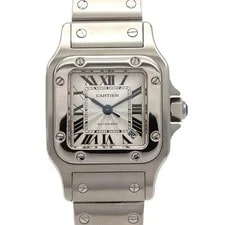 Cartier — Authentic Cartier Santos Galbée SM W20062D6 Stainless Steel Mechanical Auto... — Watch — resale