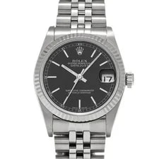 Rolex — Rolex Datejust 78274 31mm Stainless Steel Black #WW6449 — Watch — resale