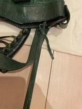 Balenciaga the City Aged Studded Classic Motorcycle 3