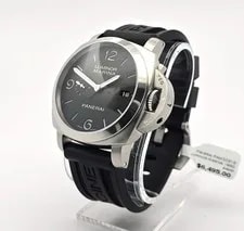 Panerai — Panerai Luminor 1950 Acciaio PAM00312 Complete! 44mm Nice! Video! — Watch — resale