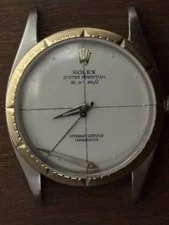 Dial Rolex Zephyr 6582 - 14k/SS - 50m Depth Rating Dial - FOR Repair 3