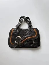 Dior — Christian Dior Gaucho Double Saddle Galliano Archive GC — Handbag — resale