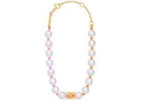Celine — Celine Plage With Finish and Resin Pearls — Jewelry — resale