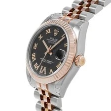 Rolex Datejust 31 178271 31mm Stainless Steel Black #WW904 2
