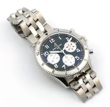 Breitling Classic AVI 42mm Green Curtis Warhawk Bracelet A233802A1L1A1 4