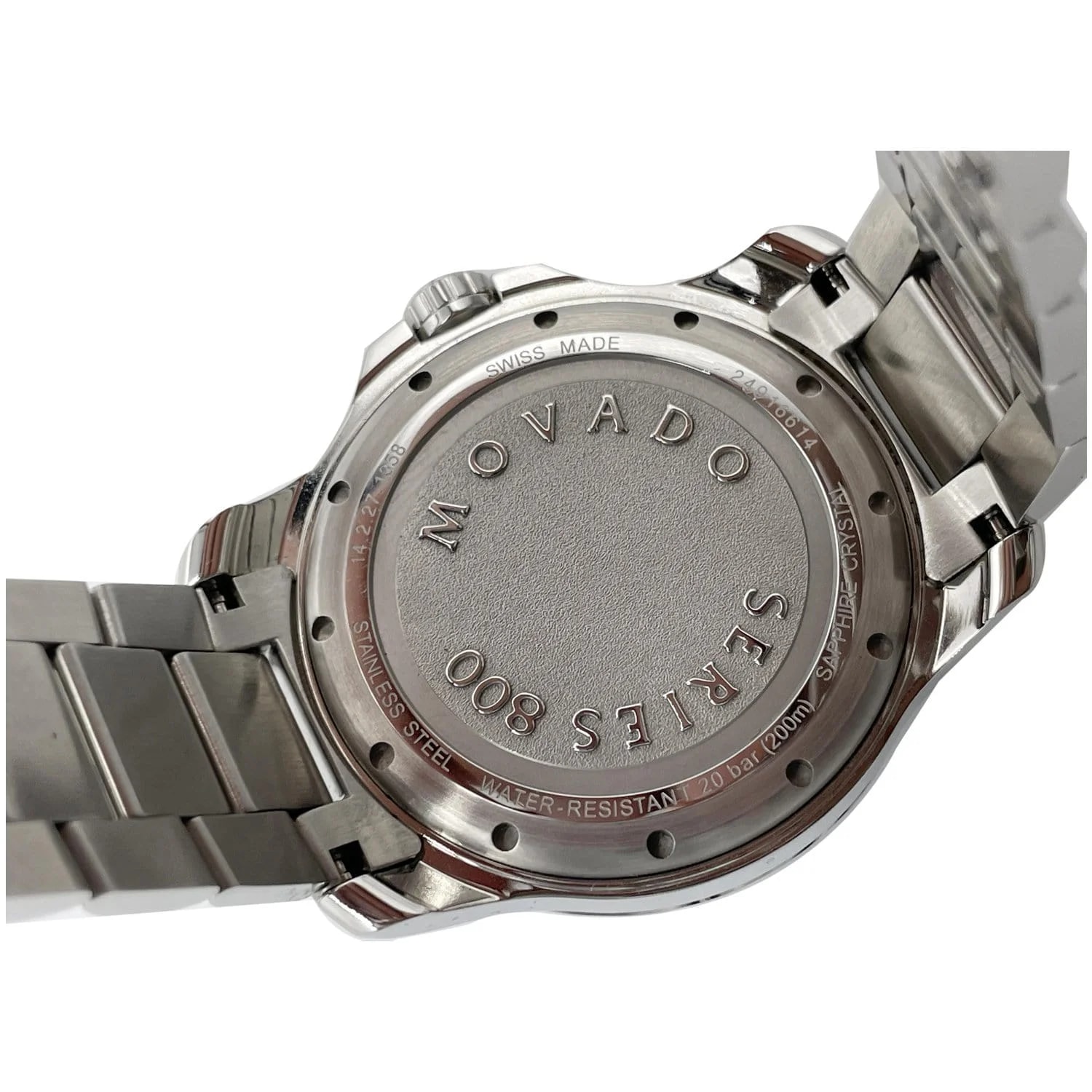 Movado Series 800 Swiss Quartz Stainless Steel Green Dial 40MM 4