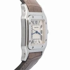 Cartier Santos 1564 SS White Dial Quartz 29mm 4