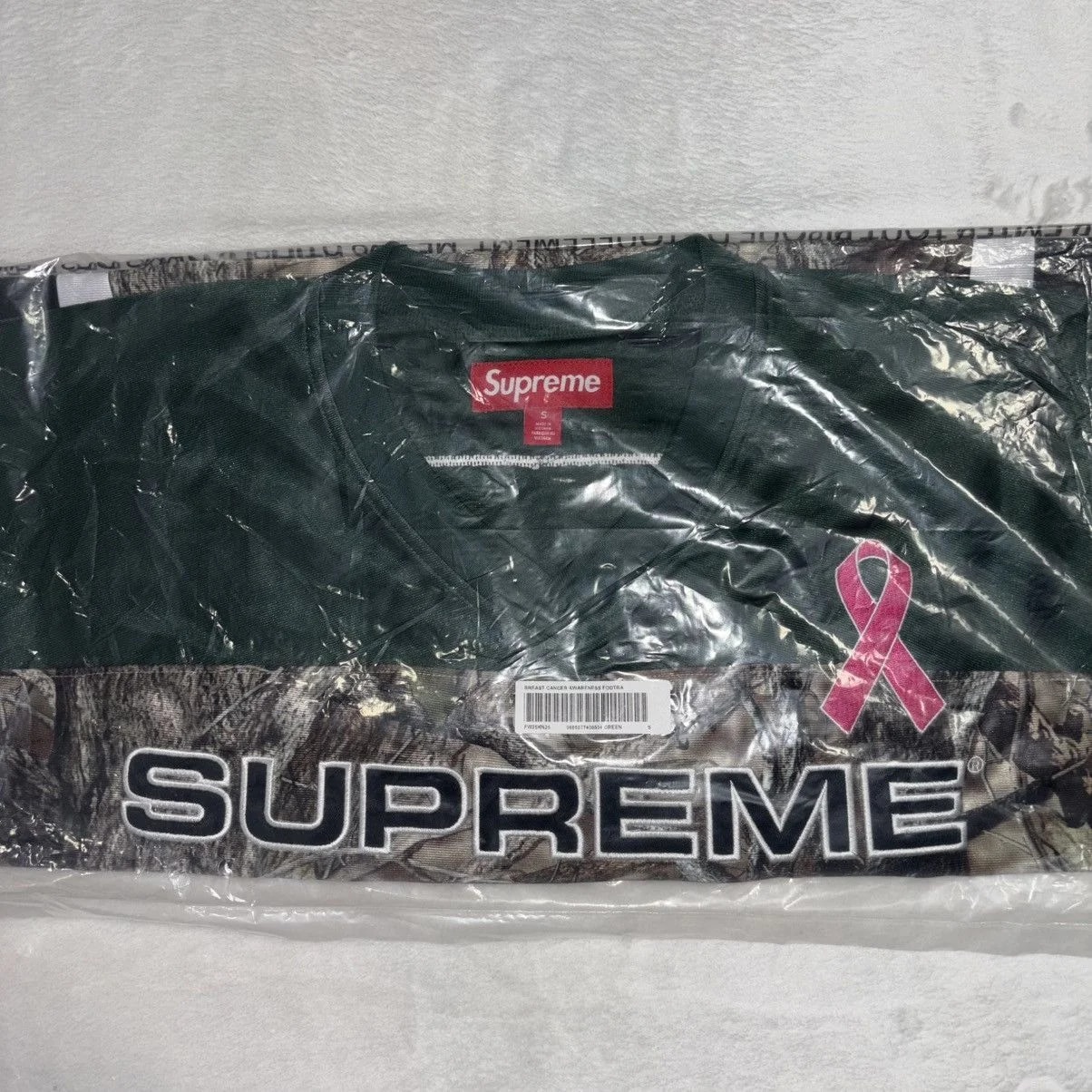 Supreme — Supreme Breast Cancer Football RealTree Camo — streetwear — resale