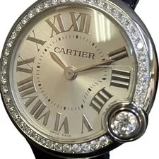 Cartier Ballon Bleu W4BL0002 Stainless Steel 30mm Silver Dial Quartz #WPW032 4