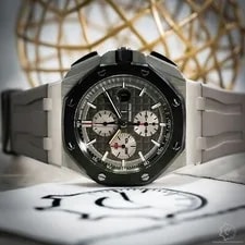 Audemars Piguet Royal Oak Offshore Titanium Ceramic 44mm Box & Papers - 26400IO 4