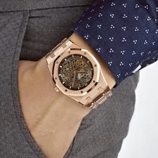 Audemars Piguet Royal Oak 16204OR.OO.1240OR.03 Openworked 'Jumbo' Extra-Thin 2