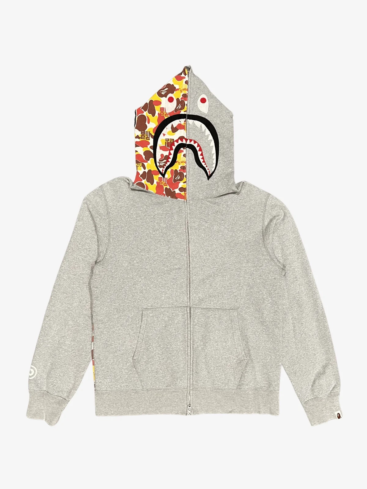 A Bathing Ape — A Bathing Ape Beijing Store Full Zip Shark Hoodie — streetwear — resale