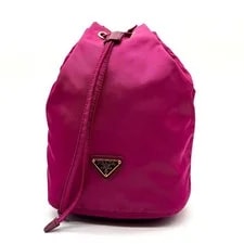 Prada — Prada Triangle Logo Vanity Authentic Unused — Handbag — resale