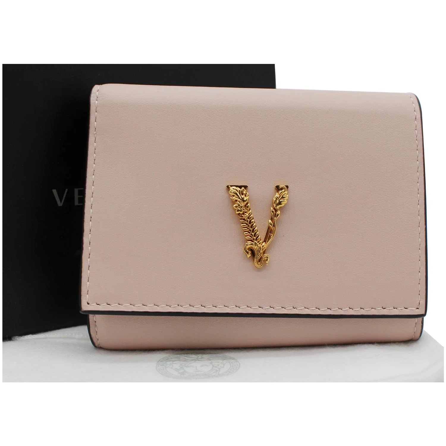 Versace Virtus Bifold Wallet Light 2