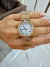 Cartier Panthere Vendome 30MM Ref 8100 18K Tri-Color Gold Quartz 2