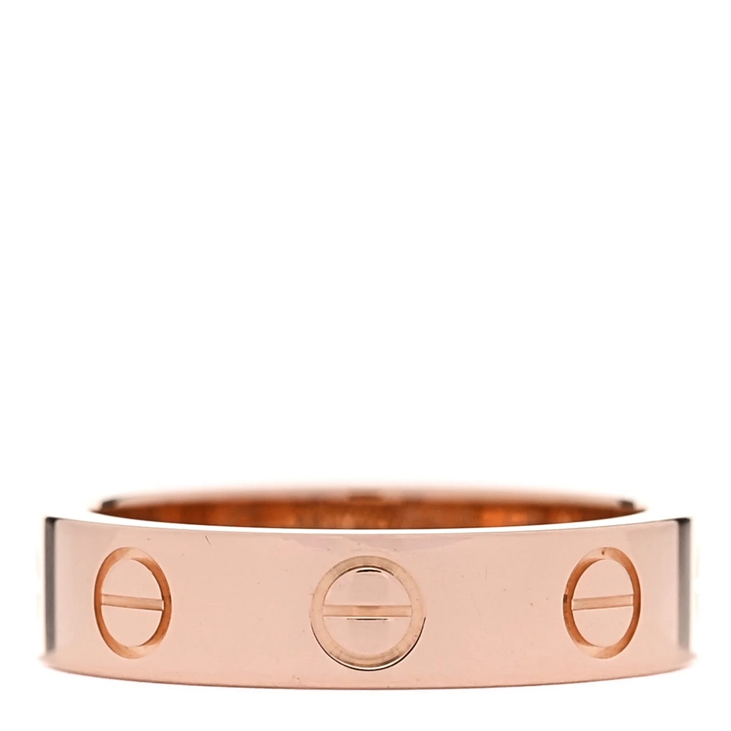 18K 8 4mm Love Wedding Band 49 4.75 3