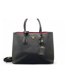Prada — Prada Medium Double (ym072626a7r) — Handbag — resale