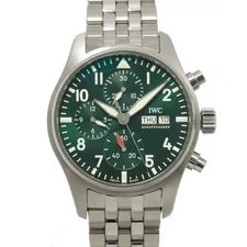 IWC — IWC Pilot Chronograph 41 IW388104 Automatic Green Dial 90324718 — Watch — resale