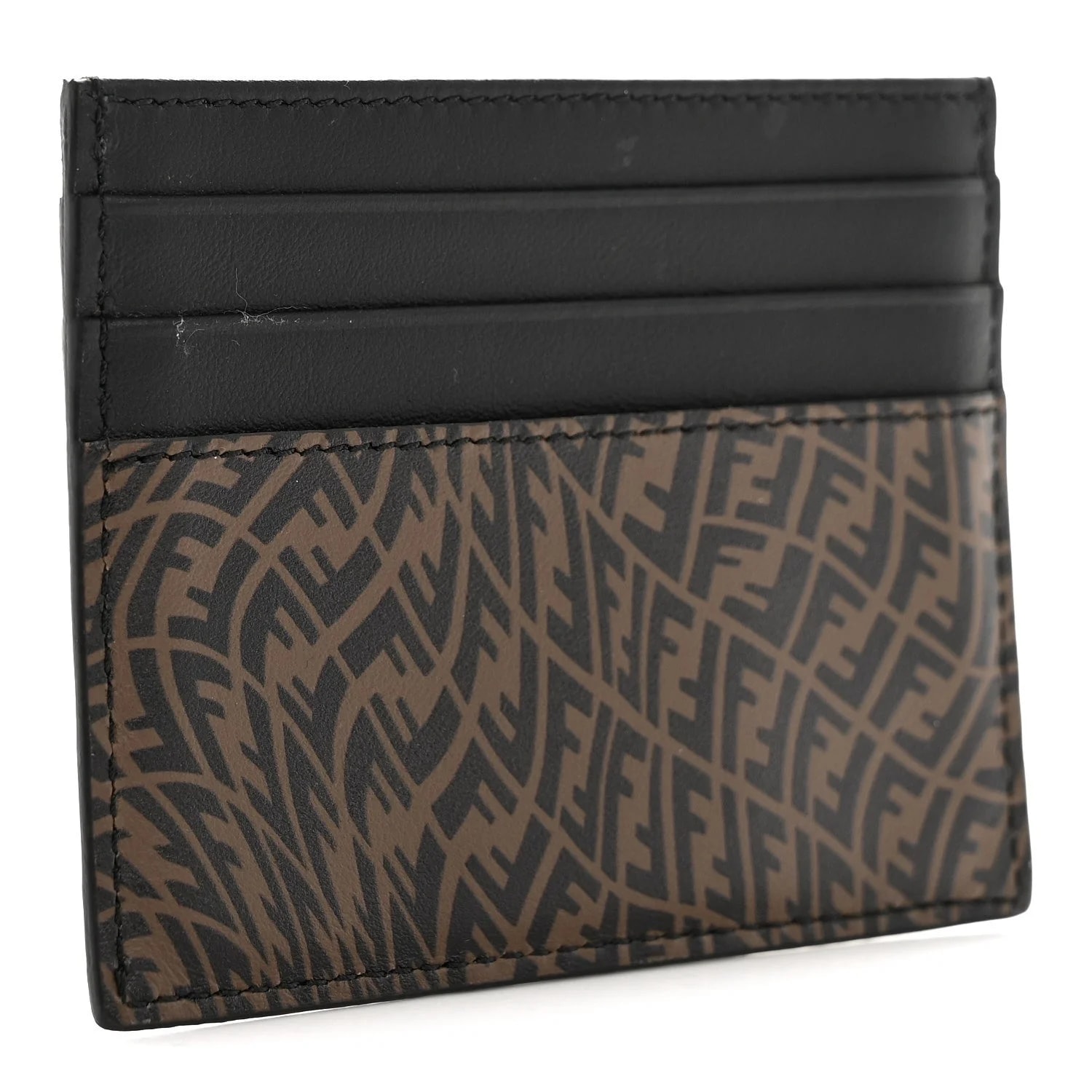 X Sarah Coleman Vitello Grace Light Micro Vertigo Embossed Card Holder Maya 3